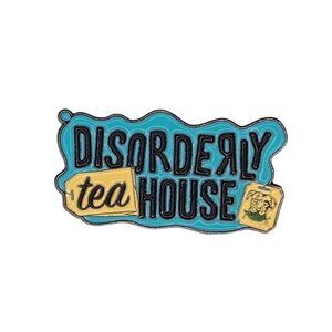 Lagunitas Brewing Disorderly Tea House Enamel Pin Alcohol Brand Dog Logo Promo